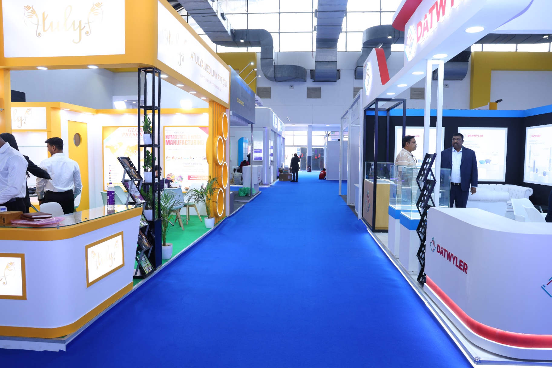Exhibitors and verticals at IPE